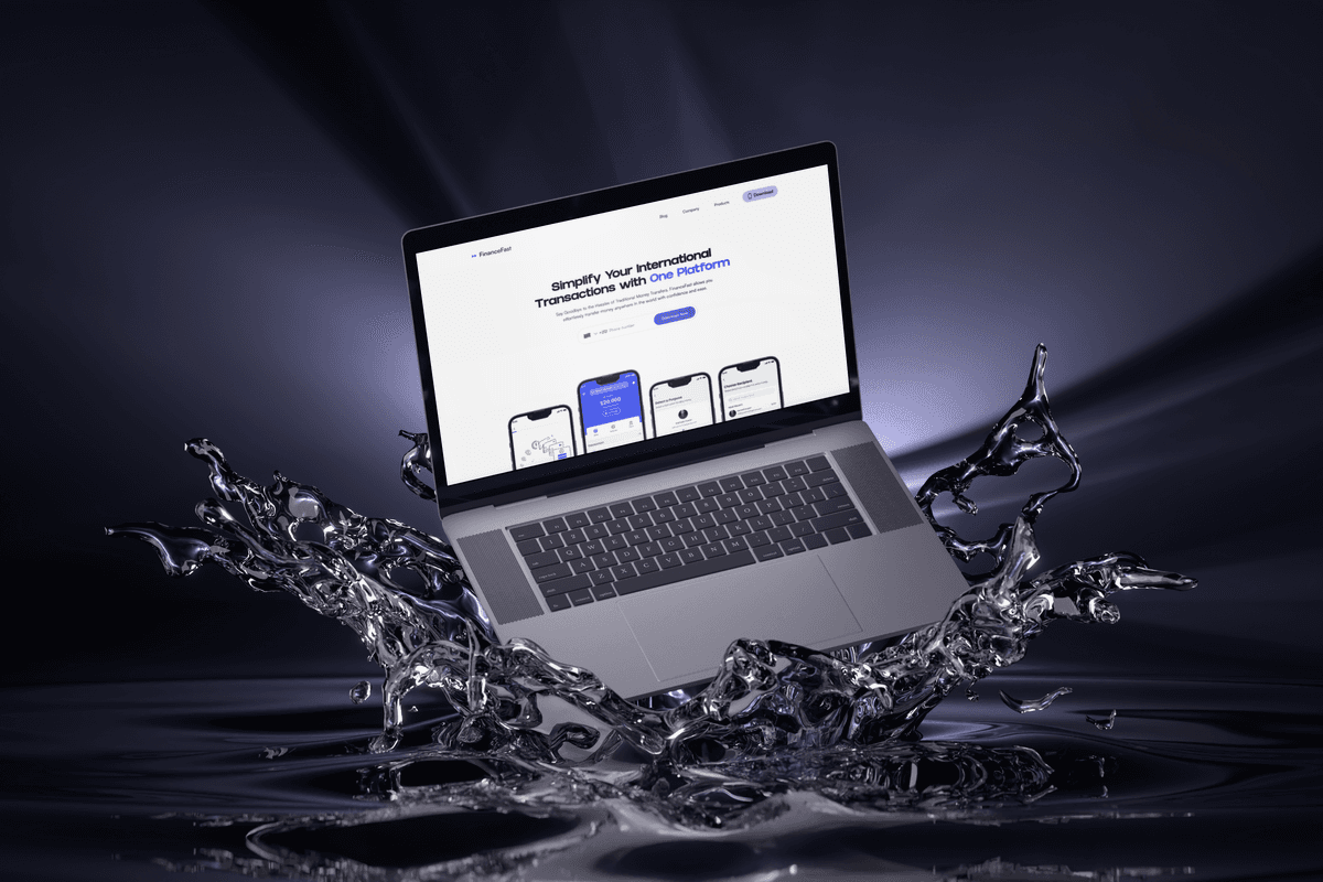 FinanceFast Landing Page