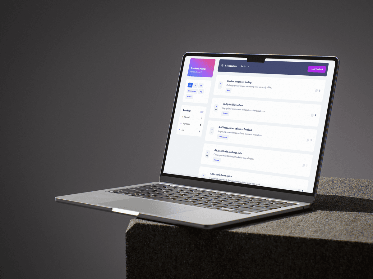 Product feedback app